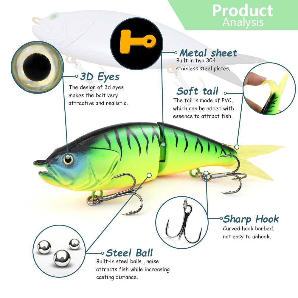 Shad Swim Bait Set